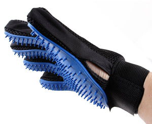 Super soft glove for removing hairs from dogs and cats