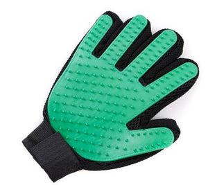 Super soft glove for removing hairs from dogs and cats