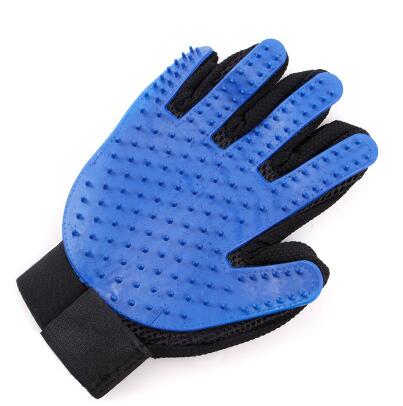 Super soft glove for removing hairs from dogs and cats